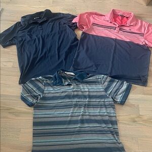 Travis Mathew Golf Shirts-XL  Bundle of 3